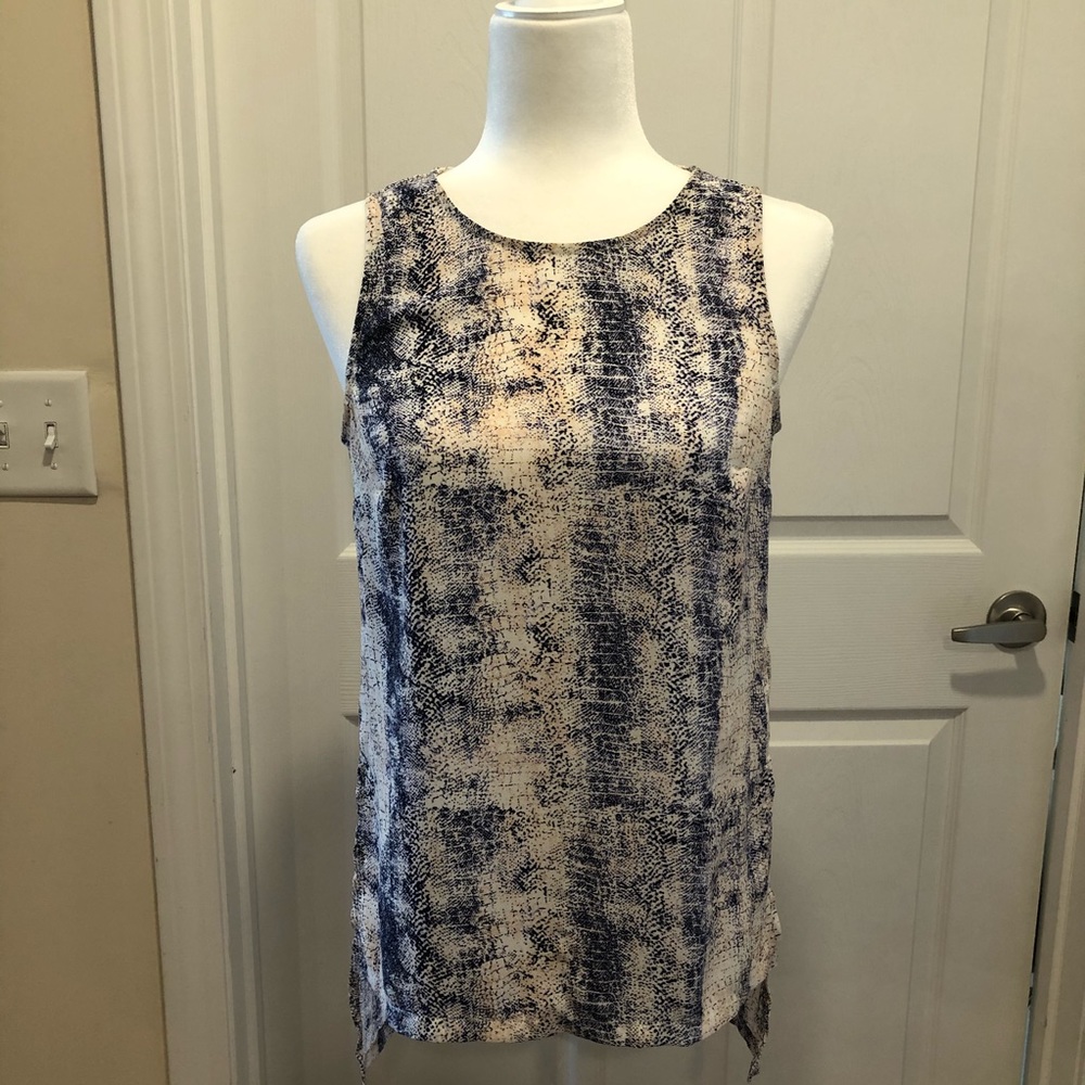 PHILOSOPHY Sleeveless pink crocodile print Top NWT - Picture 1 of 8